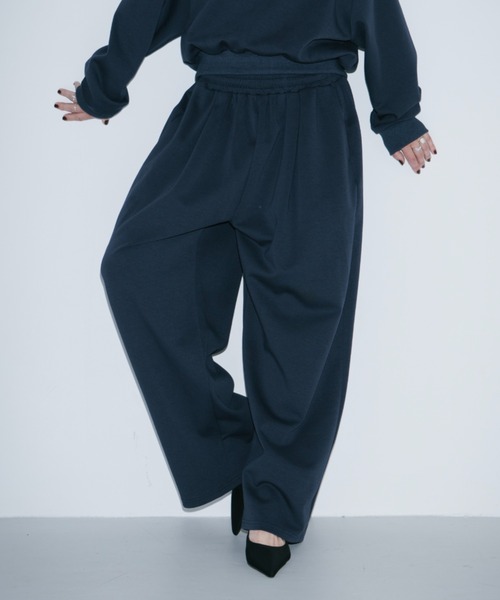 セール】スウェットタッチタックパンツ（スウェットパンツ）｜HANNE