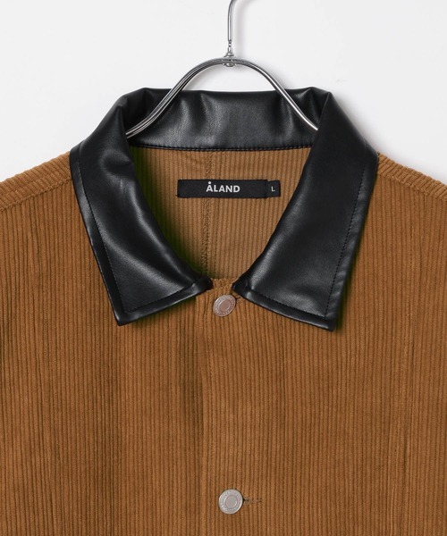 ALAND（エーランド）の「【UNISEX】ALAND／コーデュロイジャケット（ブルゾン・レディース・キャメル/ブラック・SMALL/LARGE）」の13枚目の写真