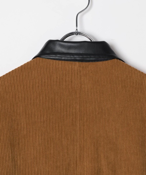 ALAND（エーランド）の「【UNISEX】ALAND／コーデュロイジャケット（ブルゾン・レディース・キャメル/ブラック・SMALL/LARGE）」の17枚目の写真