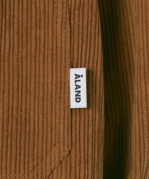 ALAND（エーランド）の「【UNISEX】ALAND／コーデュロイジャケット（ブルゾン・レディース・キャメル/ブラック・SMALL/LARGE）」の18枚目の写真