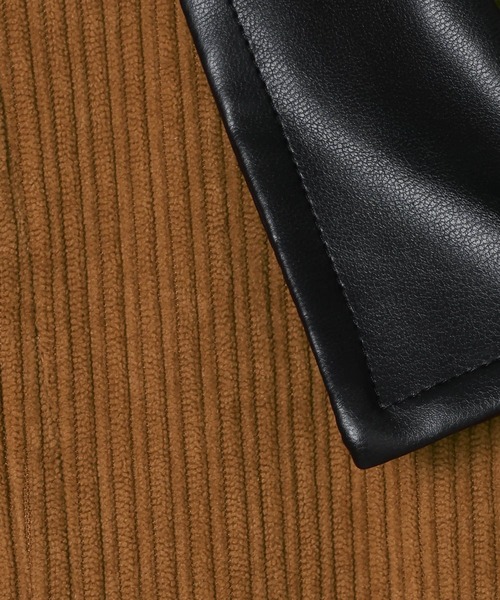 ALAND（エーランド）の「【UNISEX】ALAND／コーデュロイジャケット（ブルゾン・レディース・キャメル/ブラック・SMALL/LARGE）」の19枚目の写真