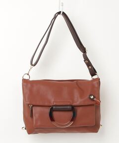 SHIPS別注Boldrini フラップトートバッグ SHIPS別注】Boldrini Selleria: DOLLANO フラップトートバッグ