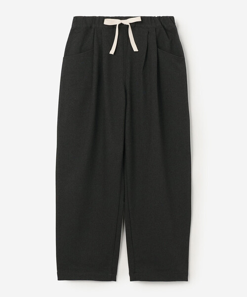 DANTON（ダントン）の「DANTON | フランネル 2タックイージーパンツ WOMEN（その他パンツ・レディース・ダークネイビー/グレー系その他・36）」の2枚目の写真