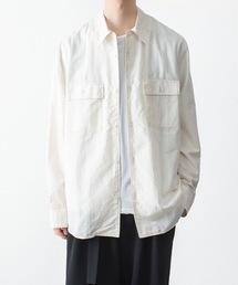 ATTACHMENT（アタッチメント）の「CO/TEN ジャガードローン パッチポケット L/S SHIRT / CO/TEN JACQUARD LAWN PATCH POCKET L/S SHIRT（シャツ/ブラウス）」