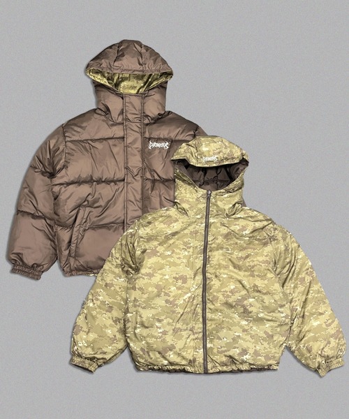 Reversible puffer jacket（ダウンジャケット/コート）｜centimeter