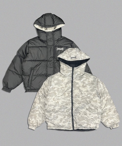 Reversible puffer jacket（ダウンジャケット/コート）｜centimeter