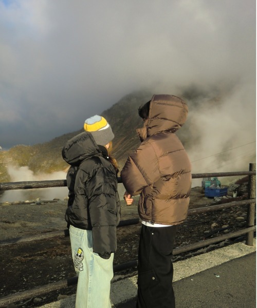 centimeter(センチメーター)の「Reversible puffer jacket(ダウンジャケット/コート・メンズ・ブラック/ブラウン・LARGE/MEDIUM)」の9枚目の写真