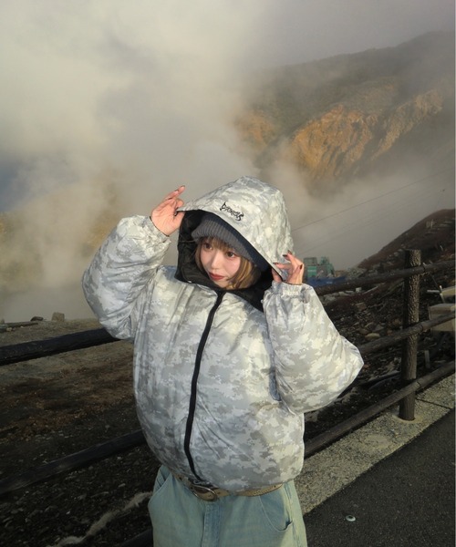 Reversible puffer jacket(ダウンジャケット/コート)|centimeter Reversible puffer jacket(ダウンジャケット/コート)|centimeter