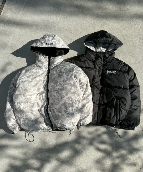 Reversible puffer jacket（ダウンジャケット/コート）｜centimeter