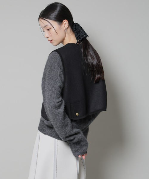 Traditional Weatherwear(トラディショナルウェザーウェア)の「Traditional Weatherwear/ARKLEY GILET WJ(ベスト・レディース・ブラック・34)」の17枚目の写真