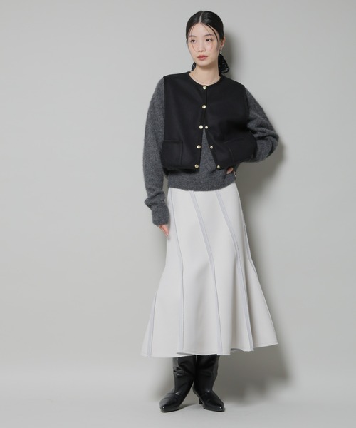 Traditional Weatherwear(トラディショナルウェザーウェア)の「Traditional Weatherwear/ARKLEY GILET WJ(ベスト・レディース・ブラック・34)」の2枚目の写真