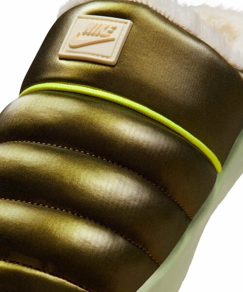 [ナイキ] バロウ SE [W BURROW SE] オリーブオーラ/ソフトパール/ボルト/ソフトパール HV5745-300 セール】ナイキ バロウ SE ウィメンズスリッパ / Nike Burrow SE
