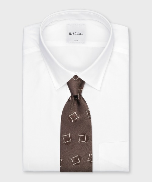 ランダムスクエア タイ【250073 552MJ】（ネクタイ）｜Paul Smith