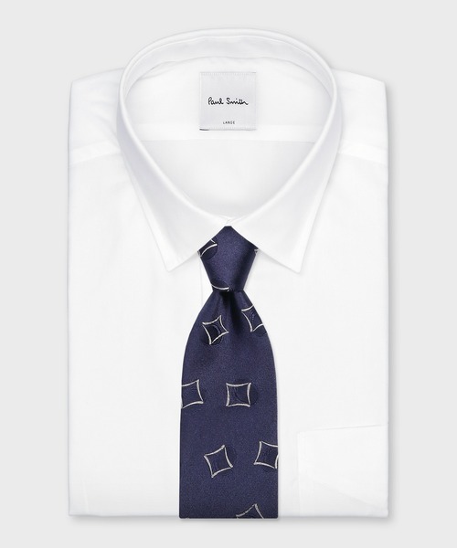 ランダムスクエア タイ【250073 552MJ】（ネクタイ）｜Paul Smith