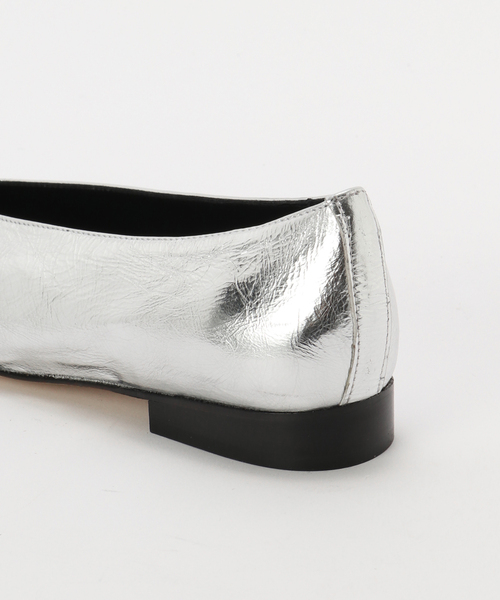 Noble（ノーブル）の「LANAPO SHOES /ラナポシューズ シルバーフラットシューズ（その他シューズ・レディース・シルバー・36/37/38）」の6枚目の写真
