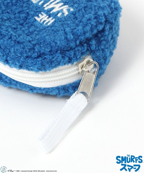 BAYFLOW（ベイフロー）の「【THE SMURFS/スマーフ】チャームラウンドポーチ（その他小物・メンズ・ホワイト/ブルー・FREE）」の5枚目の写真