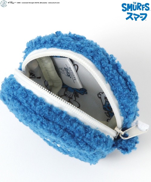 BAYFLOW（ベイフロー）の「【THE SMURFS/スマーフ】チャームラウンドポーチ（その他小物・メンズ・ホワイト/ブルー・FREE）」の7枚目の写真