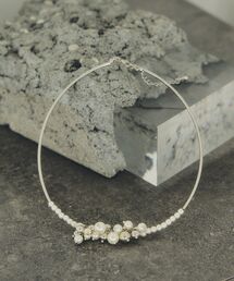 YECCA VECCA（イェッカヴェッカ）の「パールMIXパイプネックレス（ネックレス）」