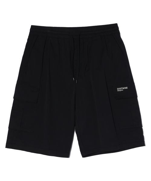 DISTN9NE(ディストナイン)の「バンディングカーゴショーツ BLACK (LP2PU404-076)(その他パンツ・メンズ・その他・32)」の1枚目の写真