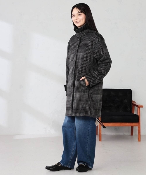 a.v.v(アーヴェヴェ)の「ステンカラーミディコート(その他アウター・レディース・ブラック/チャコールグレー/ブラウン・38/40/36)」の15枚目の写真