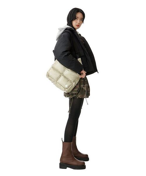 MUSINSA STANDARD WOMAN（ムシンサスタンダードウーマン）の「レディースフード付きスウェットジップアップ[ミディアムグレー]（パーカー・レディース・その他・SMALL/MEDIUM/LARGE/X-SMALL）」の7枚目の写真