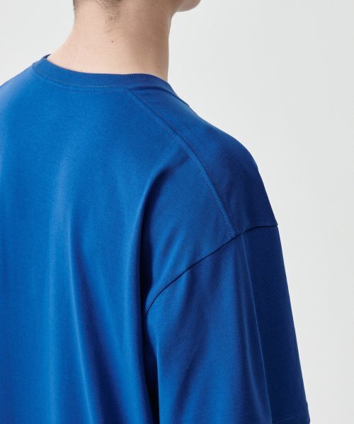 MUSINSA STANDARD（ムシンサスタンダード）の「[クールタンダード] オーバーサイズクルーネックTシャツ [ブルー]（Tシャツ/カットソー・メンズ・その他・LARGE/X-LARGE/XX-LARGE/XXX-LARGE）」の10枚目の写真