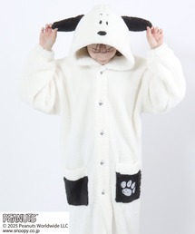 PEANUTS（ピーナッツ）の「PEANUTS SNOOPY（ピーナッツ スヌーピー）キャラクターなりきりボアフリースくるまろん（ガウン/バスローブ）」