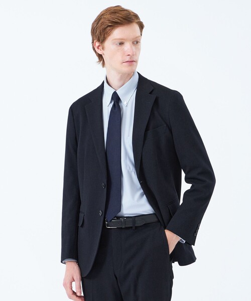 MACKINTOSH PHILOSOPHY（ﾏｯｷﾝﾄｯｼｭ ﾌｨﾛｿﾌｨｰ）の「トロッター ジャケット#051 ストレッチドビー/千鳥（テーラードジャケット・メンズ・チャコールグレー/ダークネイビー/ネイビー/ベージュ系その他7・38/36/40）」の4枚目の写真