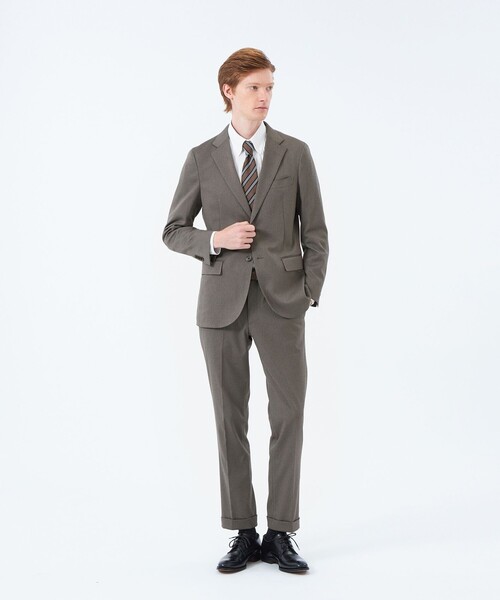 MACKINTOSH PHILOSOPHY（ﾏｯｷﾝﾄｯｼｭ ﾌｨﾛｿﾌｨｰ）の「トロッター ジャケット#051 ストレッチドビー/千鳥（テーラードジャケット・メンズ・チャコールグレー/ダークネイビー/ネイビー/ベージュ系その他7・38/36/40）」の20枚目の写真