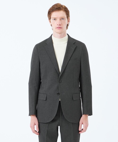 MACKINTOSH PHILOSOPHY（ﾏｯｷﾝﾄｯｼｭ ﾌｨﾛｿﾌｨｰ）の「トロッター ジャケット#051 ストレッチドビー/千鳥（テーラードジャケット・メンズ・チャコールグレー/ダークネイビー/ネイビー/ベージュ系その他7・38/36/40）」の5枚目の写真
