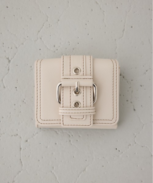 ベルトデザインミニウォレット（財布）｜AZUL BY MOUSSY（アズールバイ