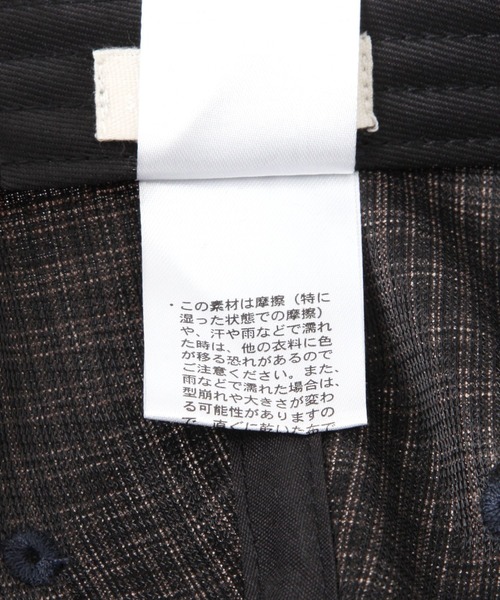 studio CLIP(スタディオクリップ)の「チェックバイカラーロゴCAP(キャップ・レディース・ブラウン/ネイビー・FREE)」の12枚目の写真