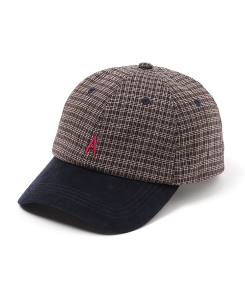 studio CLIP(スタディオクリップ)の「チェックバイカラーロゴCAP(キャップ・レディース・ブラウン/ネイビー・FREE)」の15枚目の写真