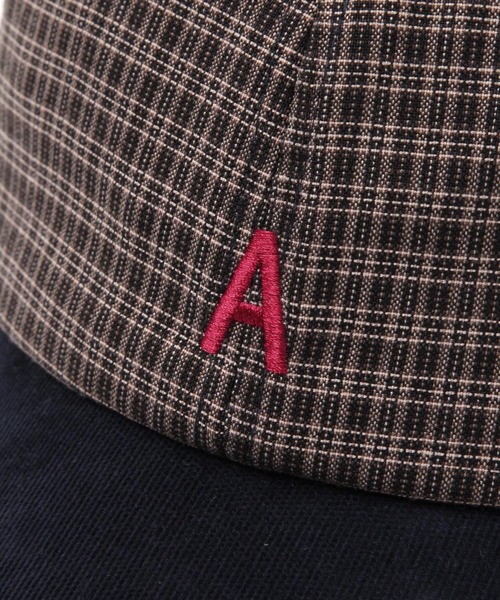 studio CLIP(スタディオクリップ)の「チェックバイカラーロゴCAP(キャップ・レディース・ブラウン/ネイビー・FREE)」の21枚目の写真