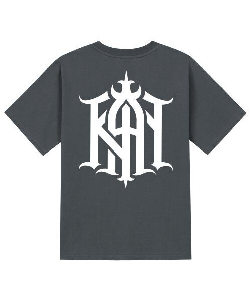 KAN6312(カン6312)の「KTG0003 カンシンボール 半袖Tシャツ - グレー(Tシャツ/カットソー・メンズ・その他・LARGE/MEDIUM/SMALL/X-LARGE)」の1枚目の写真