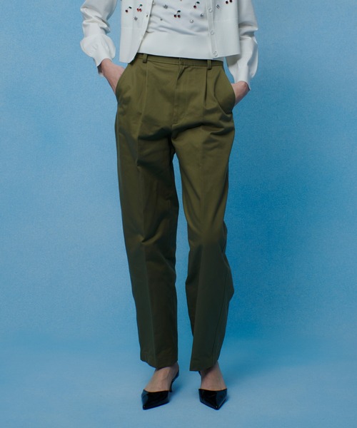 【23年AW】LOULOU WILLOUGHBY【定価:28,600円】パンツ LOULOU WILLOUGHBY｜ルルウィルビーのパンツ（スタンダード）通販