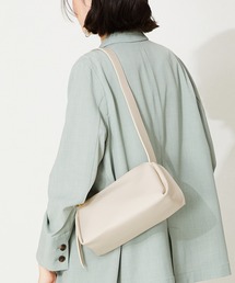 ソフトフェイクレザーショルダーバッグ