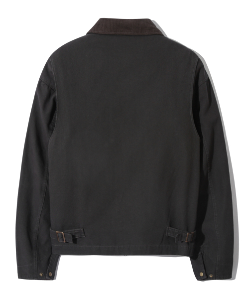 BASEMOMENT(ベースモーメント)の「プリーツダイングワークジャケットヴィンテージブラック(その他アウター・メンズ・その他・MEDIUM/LARGE)」の2枚目の写真