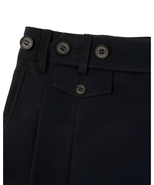 SYNQIA(シンキア)の「ボタンディテールグルカトラウザー ディープネイビー(スラックス・メンズ・その他・MEDIUM/LARGE/SMALL)」の4枚目の写真