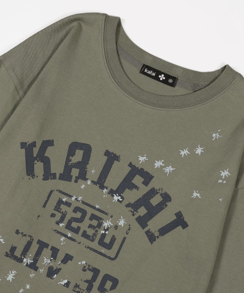 kaifai(カイファイ)の「スパイダー ロングスリーブ (カーキ) K25ZB167(Tシャツ/カットソー・レディース・その他・LARGE/MEDIUM)」の3枚目の写真