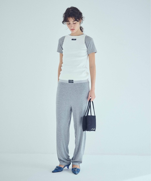 SEA（シー）の「コットンニット ノースリーブトップ（タンクトップ・レディース・ピンク/ホワイト/グレー/ブラック・ONE SIZE）」の5枚目の写真