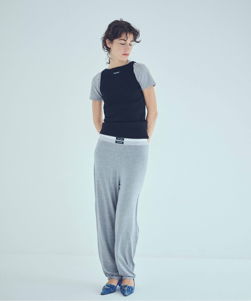 SEA（シー）の「コットンニット ノースリーブトップ（タンクトップ・レディース・ピンク/ホワイト/グレー/ブラック・ONE SIZE）」の7枚目の写真