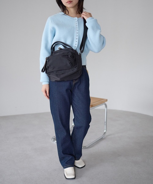 &MARKS(アンドマークス)の「N23【ナイロン】2WAYミニショルダーバッグ(ショルダーバッグ・レディース・ブラック/ベージュ/ブラウン・FREE)」の8枚目の写真