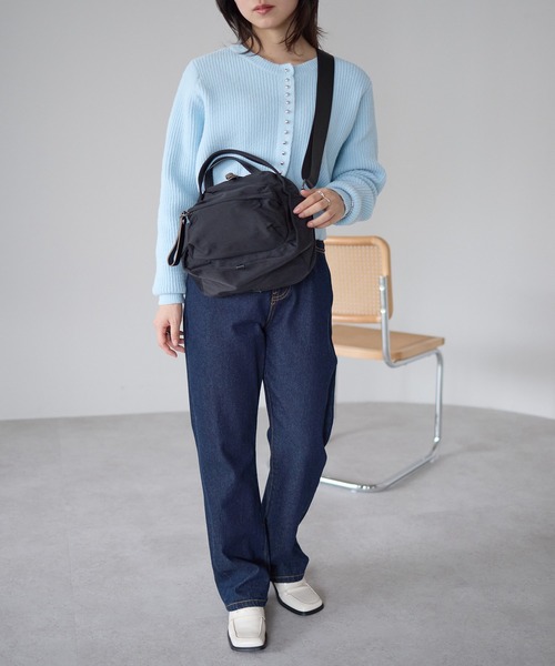 &MARKS(アンドマークス)の「N23【ナイロン】2WAYミニショルダーバッグ(ショルダーバッグ・レディース・ブラック/ベージュ/ブラウン・FREE)」の9枚目の写真