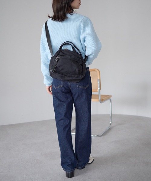 &MARKS(アンドマークス)の「N23【ナイロン】2WAYミニショルダーバッグ(ショルダーバッグ・レディース・ブラック/ベージュ/ブラウン・FREE)」の13枚目の写真