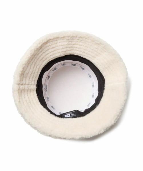 NEW ERA（ニューエラ）の「【NEW ERA】キッズ Youth バケット Boa Fleece ボアフリース ベーシック [SSL]（ハット・キッズ・ホワイト/ブラック・S/M/L）」の6枚目の写真