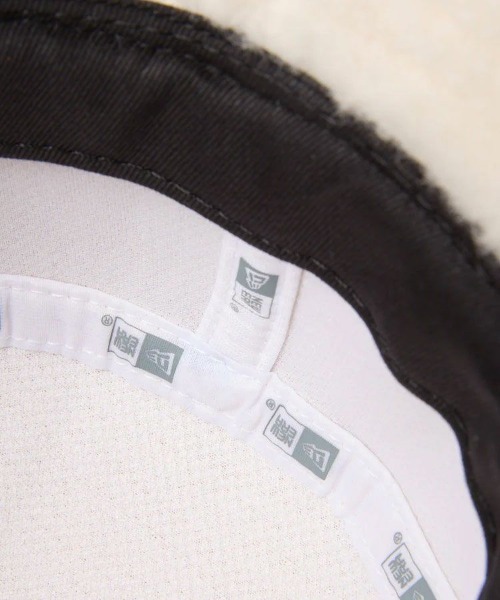 NEW ERA（ニューエラ）の「【NEW ERA】キッズ Youth バケット Boa Fleece ボアフリース ベーシック [SSL]（ハット・キッズ・ホワイト/ブラック・S/M/L）」の7枚目の写真