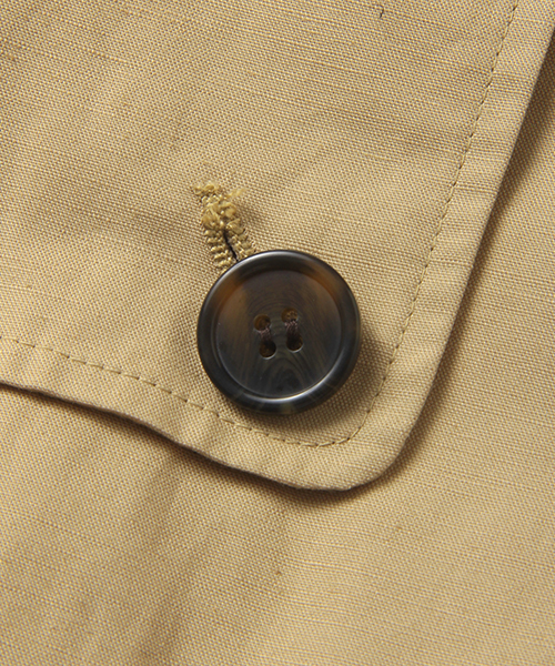 B:MING by BEAMS（ビーミングバイビームス）の「ビーミング by ビームス / ノーカラートレンチコート 16SS（トレンチコート・レディース・オリーブ/ベージュ・LARGE/MEDIUM/SMALL）」の16枚目の写真