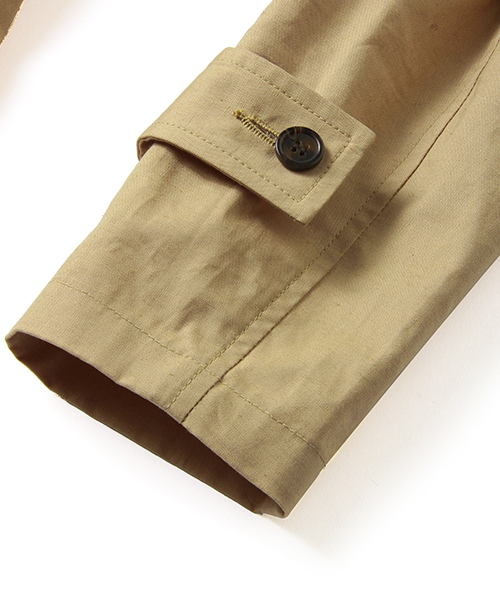 B:MING by BEAMS（ビーミングバイビームス）の「ビーミング by ビームス / ノーカラートレンチコート 16SS（トレンチコート・レディース・オリーブ/ベージュ・LARGE/MEDIUM/SMALL）」の20枚目の写真