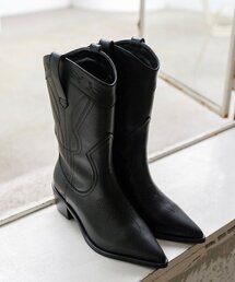 EIFFELCLASSIC（エッフェルクラシック）の「108 Western Boots - Black（ブーツ）」